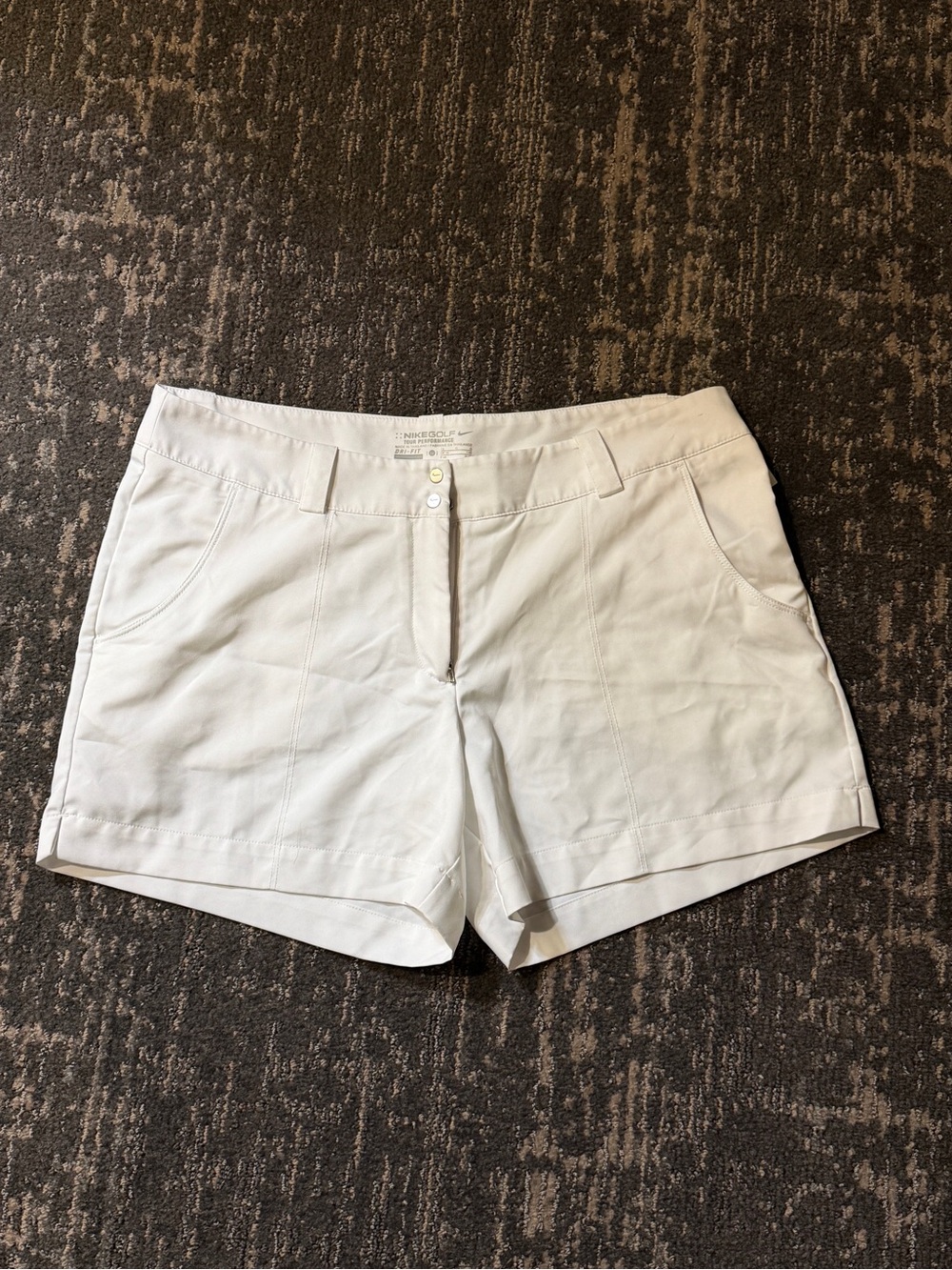 Nike White Women's Bermuda Shorts